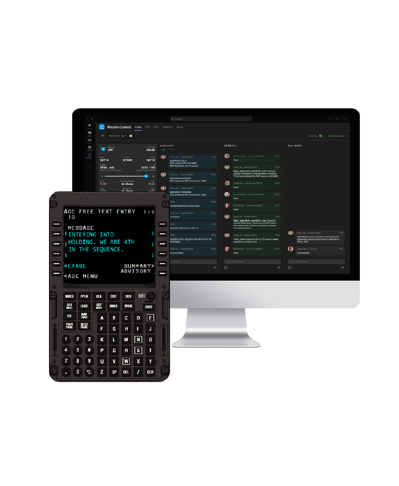 Collaborative, timely ACARS messaging​ 